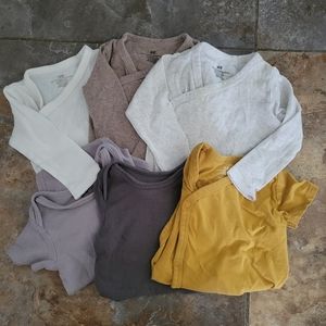 Bundle of 6 H&M onesies
